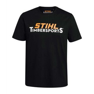Image of STIHL T-shirt Timbersports® Logo Borst, Zwart – XL