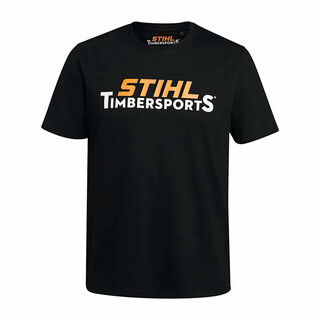 Image of STIHL T-shirt Timbersports® Logo Borst, Zwart – XL