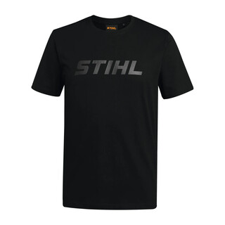 Image of T-shirt SZ M BLACK LOGO Stihl