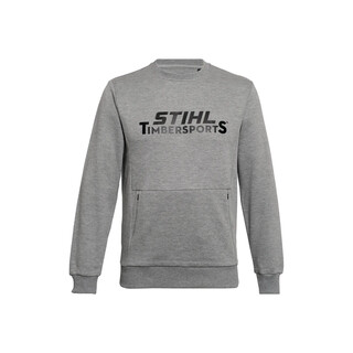 Image of Sweat Shirt Sz XS Logo Timbersports Grijs Stihl