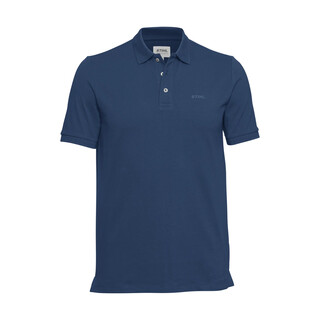 Image of Stihl Poloshirt SZ XXXL BASIC BLUE blauw
