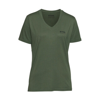 Image of Stihl T-shirt SZ L Dames BASIC V GREEN groen