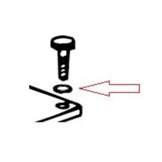 Image of Suevia Kunststof schijf D8,5x17x1,5 - 102.0988