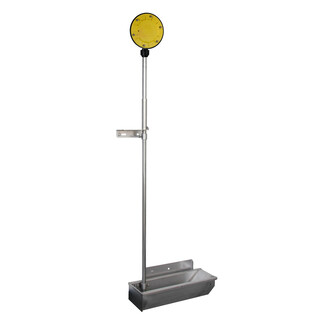 Image of Suevia Kantelbare Drinkbak Inox Schaal - 130.0899