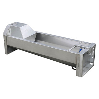 Image of Drinkbak snelafvoer suevia rvs met vlotter maxiflow 190 cm./130 ltr