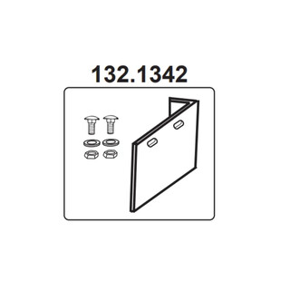 Image of Suevia Bevestigingsbeugel verzinkt - 132.1342