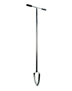 Image of Talen Tools Grondboor Verzinkt Staal 10 Cm Rubberen Handvatten
