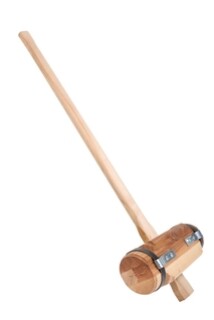 Image of Talen Tools Houten Sleg (Paalhammer) - 90 Cm Steel