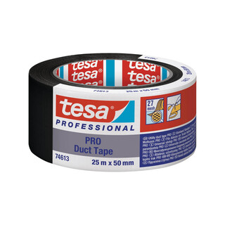 Image of Tesa ducttape 48mm x 50m zwart 74613