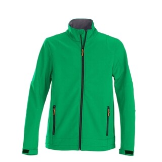 Image of Printer Trial Softshell Jas Heren Groen - Maat 4XL