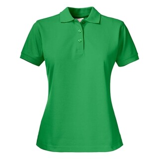 Image of Printer Surf Pro Polo Pique Dames Groen - Maat XL