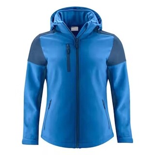 Image of Printer Prime Softshell Jas dames kobalt/marine - maat L