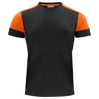 Image of Printer Prime T-shirt zwart/oranje - maat XL