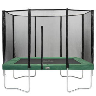 Image of Salta Trampoline Combo Groen - 214 x 153 cm