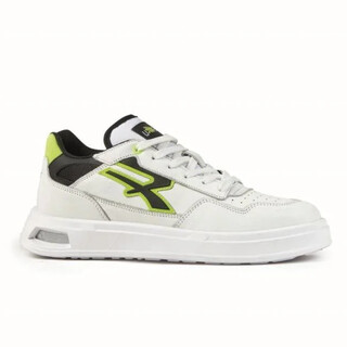Image of U-Power Sneaker Urban Harlow Wit/Zwart/Fluogeel Maat 48