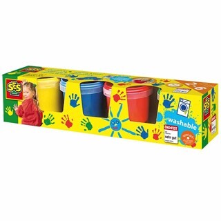 Image of SES Creative Vingerverf 4 kleuren x145ml