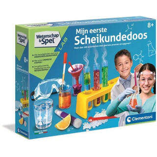 Image of Clementoni Wetenschap & Spel - Mijn Eerste Scheikundedoos - 100 Experimenten