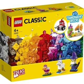 Image of LEGO Classic 11013 - Creatieve transparante stenen