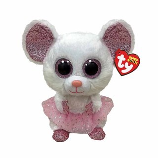 Image of Ty Beanie Buddy Nina Mouse 24 cm