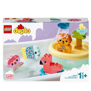 Image of LEGO Duplo 10966 - Pret in bad: drijvend diereneiland