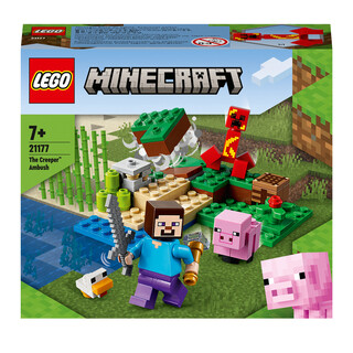 Image of LEGO Minecraft 21177 - De Creeper™ hinderlaag