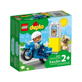 Image of LEGO DUPLO Politiemotor