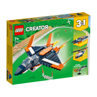 Image of LEGO Creator 31126 - 3-in-1 Supersonisch straalvliegtuig