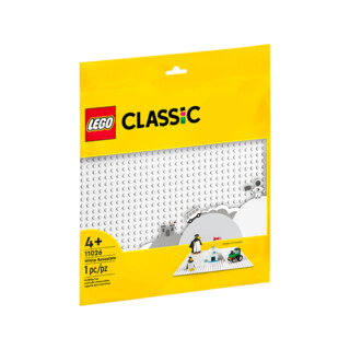 Image of LEGO Classic 11026 - Witte bouwplaat