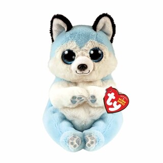 Image of Ty Beanie Babies Bellies Thunder Blauw Husky 15cm