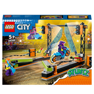 Image of LEGO City 60340 - Het mes stuntuitdaging