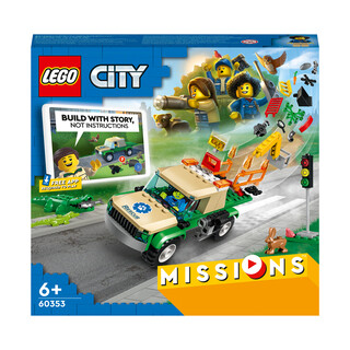 Image of LEGO City 60353 - Wilde dieren reddingsmissies