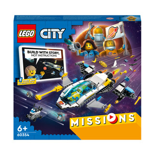 Image of LEGO City 60354 - Ruimteschip voor verkenningsmissies op Mars