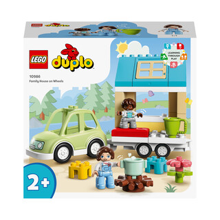 Image of LEGO DUPLO Familiehuis op wielen