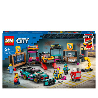 Image of LEGO City 60389 - Garage voor aanpasbare auto's