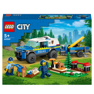 Image of LEGO City Mobiele training voor politiehonden