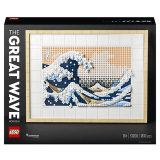 Image of LEGO ART 31208 - Hokusai – De grote golf