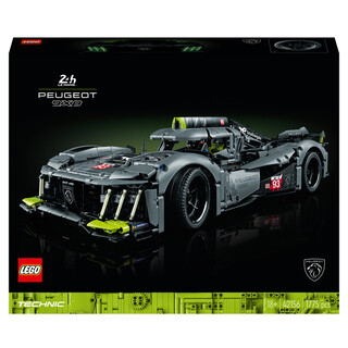 Image of LEGO Technic 42156 - PEUGEOT 9X8 24H Le Mans Hybrid Hypercar