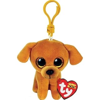 Image of Ty Beanie Boo's Clip Zuzu Lightbrown Dog 7cm