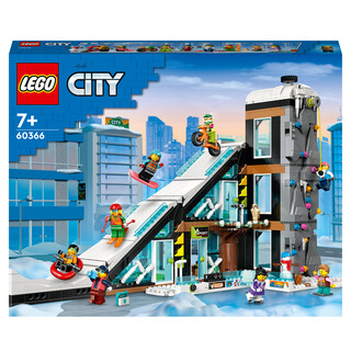 Image of LEGO City 60366 - Ski- en klimcentrum