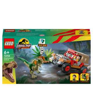 Image of LEGO Jurassic 76958 - World Dilophosaurus hinderlaag​