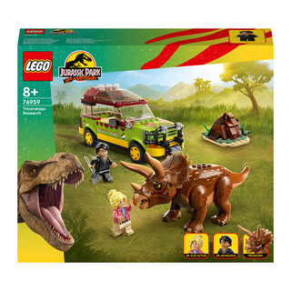 Image of LEGO Jurassic 76959 - World Triceraptops onderzoek