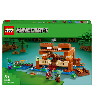 Image of LEGO Minecraft 21256 - Het kikkerhuis