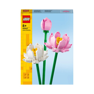 Image of LEGO 40647 Creator Lotusbloemen Bloemen Bouw en Decoratie Set