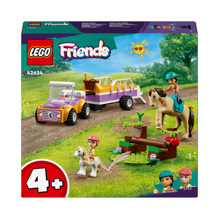 Image of LEGO Friends 42634 - Paard en pony aanhangwagen