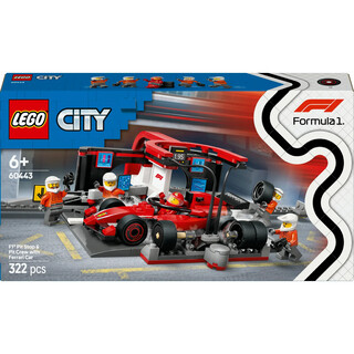 Image of Lego 60443 City Formule 1 Ferrari Pitstop