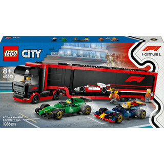 Image of Lego 60445 City Formule 1 Sauber & Reb Bull Truck