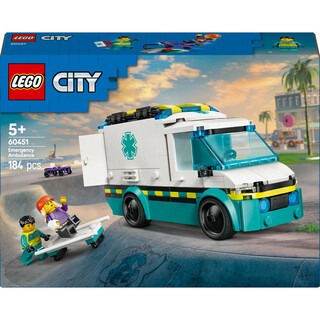 Image of Lego 60451 City Great Vehicles Emergency Ambulance