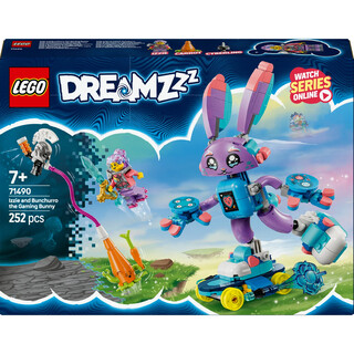 Image of Lego 71490 Dreamzzz Izzie and Bunchurro the Gaming Bunny