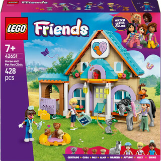 Image of Lego 42651 Friends Horse and Pet Vet Clinic