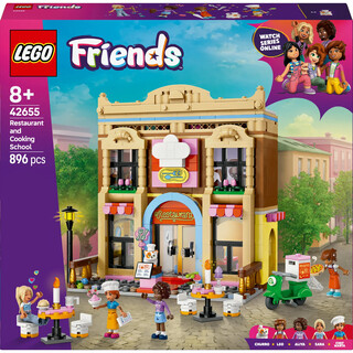 Image of Lego 42655 Friends Restaurant and Cooking School
